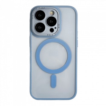 Захисний чохол для iPhone 12 Pro Max Apple Clear Case з MagSafe, синій Захисний чохол для iPhone 12 Pro Max Apple Clear Case з MagSafe, синій