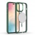 Прозорий чохол Color Clear Case з MagSafe для iPhone 13 — Плум Ред