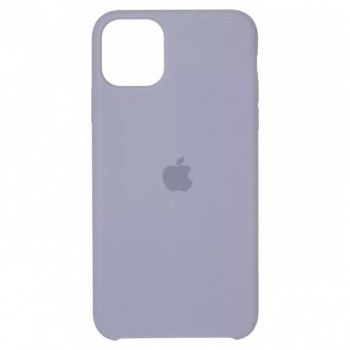 Защитный чехол для iPhone 14 6.1"  Silicone Case Full Size, лаванда серый