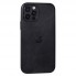 Защитный чехол для iPhone 12/12 Pro Apple Leather Case с MagSafe, черный