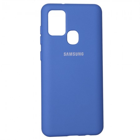 Захисний чохол для Samsung A21S (A217) Silicone Cover, синій