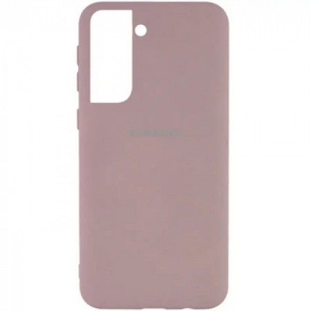 Захисний чохол для Samsung S21 FE Silicone Case, рожевий пісок