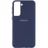 Захисний чохол для Samsung S21 FE Silicone Case, темно-синій