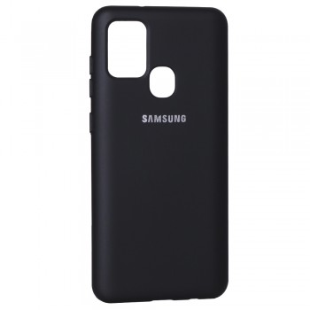 Захисний чохол для Samsung A21S (A217) Silicone Cover, чорний
