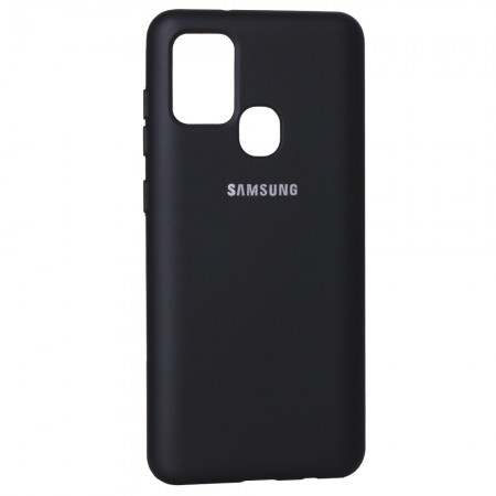 Захисний чохол для Samsung A21S (A217) Silicone Cover, чорний