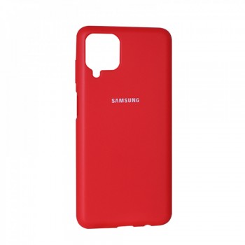 Захисний чохол для Samsung A12 (A125) Silicone Case, червоний