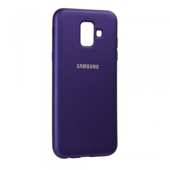 Захисний чохол для Samsung J6 Plus 2018 Silicone Case, ультрафіолетовий