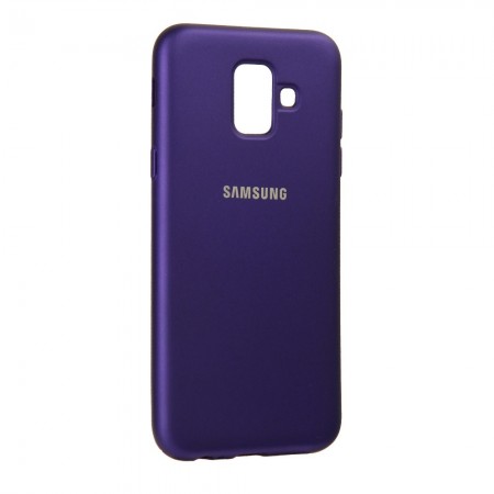 Захисний чохол для Samsung J6 Plus 2018 Silicone Case, ультрафіолетовий