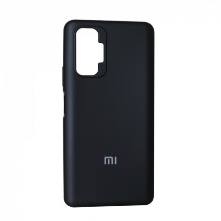Защитный чехол для Xiaomi Redmi Note 10 / 10S  Silicone Case, черный
