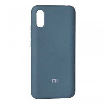 Захисний чохол для Xiaomi Redmi 9A Silicone Case, сіро-зелений