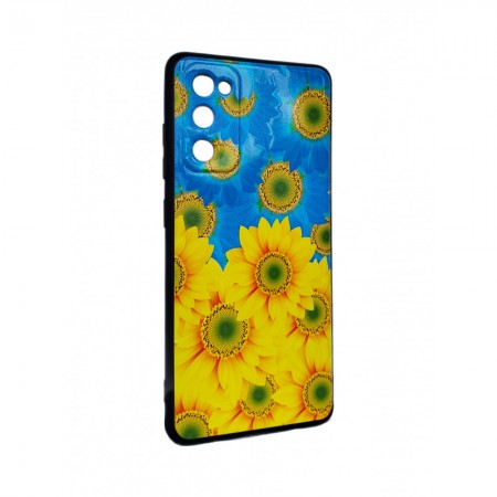 Чохол для телефону Samsung A12 (A125) Soft Touch TPU з малюнком Соняшник, гнучкий, протиударний, з приємною на дотик поверхнею