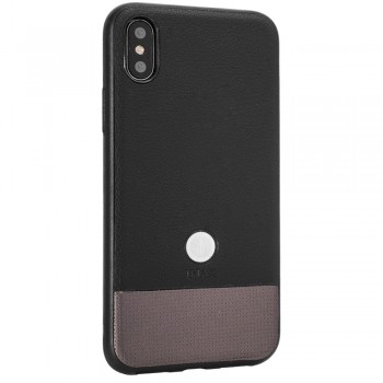 Чохол для телефону Samsung J5 2017 (J530) iMax Leather Back Cover, чорний, міцний матеріал, стильний дизайн