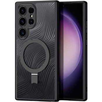 Захисний чохол Aimo Mag Series TPU з магнітною підставкою для Samsung S25 Plus, чорний