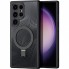 Защитный чехол Aimo Mag Series TPU с магнитной подставкой для Samsung S25 Plus, черный