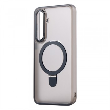 Чохол для телефону з MagSafe Samsung S24 Plus Matte Guard, чорний, захист від ударів, тонкий дизайн