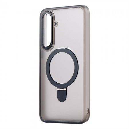 Чохол для телефону з MagSafe Samsung S24 Plus Matte Guard, чорний, захист від ударів, тонкий дизайн