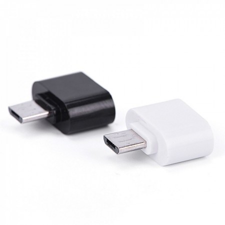 Адаптер перехідник OTG Micro USB Яскравий, сумісність з Android, підтримка передачі даних