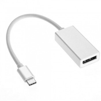 Адаптер перехідник USB-C на DisplayPort Vention DP 4K, підтримка 60 ГГц, компактний дизайн