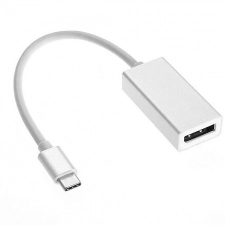 Адаптер перехідник USB-C на DisplayPort Vention DP 4K, підтримка 60 ГГц, компактний дизайн