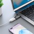 Адаптер USB-C на HDMI Hoco UA19, 4K 30 Гц, сплав цинку, з підтримкою мобільних телефонів та ноутбуків