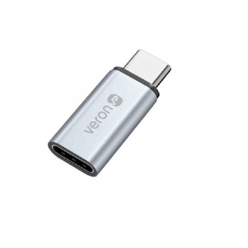 Адаптер перехідник USB-C на Lightning Veron CL-OT04, швидка зарядка, компактний дизайн