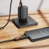 Адаптер перехідник USB-C на Lightning Hoco UA32A, чорний, зарядка до 20V/3A, передача даних, екран з відображенням потужності