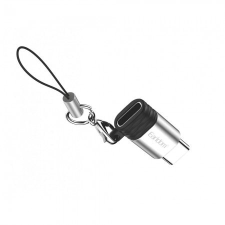 Адаптер перехідник USB-C на Lightning Earldom ET-TC15, металевий, підтримка зарядки та передачі даних