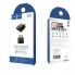 Перехідник USB-C на USB HOCO UA5, OTG, металевий, чорний