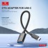 Адаптер перехідник OTG USB-C на USB Earldom ET-OT85, підтримка швидкої передачі даних, сумісність з Android пристроями