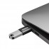 Адаптер перехідник OTG USB-C на USB Baseus ZJJQ000003, синій, підтримка передачі даних та зарядки