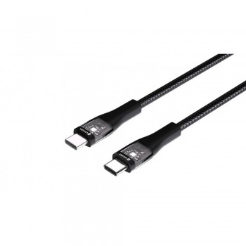 Кабель USB-C to Lightning Veron CL01, 27W, 1.2м, синій