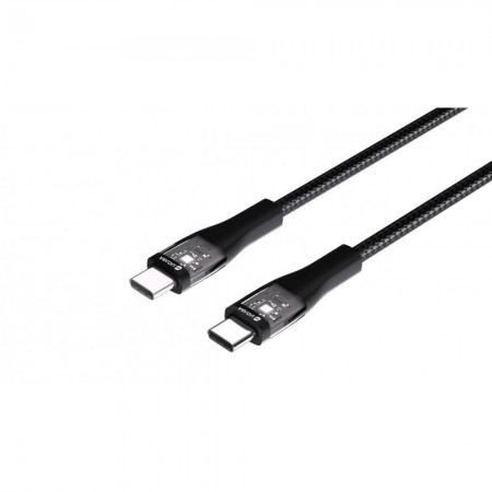 Кабель USB-C to Lightning Veron CL01, 27W, 1.2м, синій