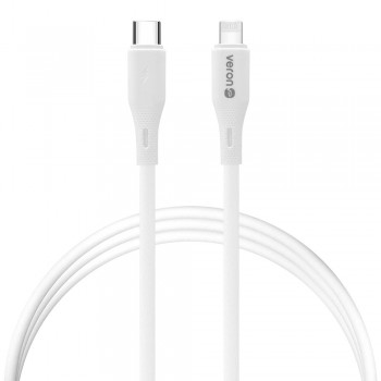 Кабель USB-C на Lightning Veron CL-X82, 27W PD, 1м, білий