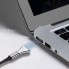 Адаптер перехідник USB-C на MagSafe 2, підтримка швидкої зарядки, алюмінієвий корпус