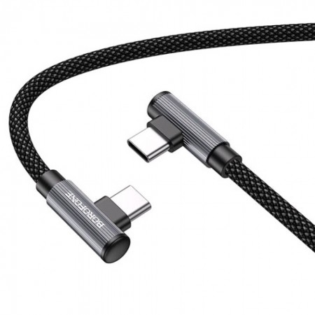 Кабель USB C to C Borofone BU50 Magnetic 60W, 1м, магнітне з'єднання