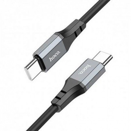 Кабель USB C to C Hoco X86, 60W, 1м, чорний