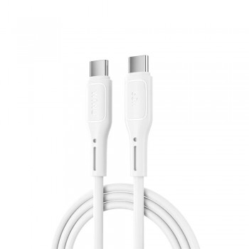 Кабель USB-C to USB-C WiWU StarLink WI-C043E, швидка зарядка 60 Вт, TPE покриття, 1 метр, чорний