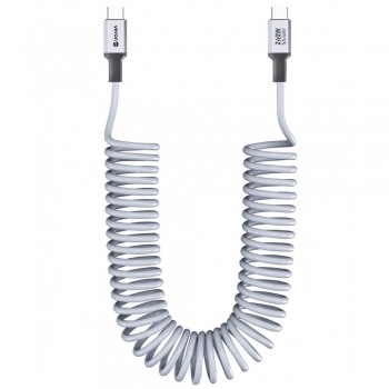 Кабель USB C to C 60W Veron CC13, 1.8 м, силіконовий, чорний