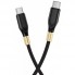 Кабель USB-C на USB-C 60W Borofone BX92, 1 м, чорний