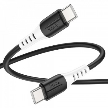 Зарядний кабель Hoco X82 Silicone USB Type-C to Type-C 60W 1м, силіконовий, 3A Зарядний кабель Hoco X82 Silicone USB Type-C to Type-C 60W 1м, силіконовий, 3A