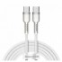 Кабель USB-C до USB-C 100W PD 2м Baseus Dynamic Series, білий