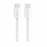 USB-C кабель Earldom EC-190C-C, 2 метри, 60W, білий
