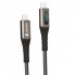 Кабель USB-C Veron CC02 Type-C до Type-C 100W, 1.2m, чорний