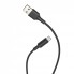 Кабель USB Type-C Hoco X25, 1 м, 2A, чорний, для швидкої зарядки та передачі даних