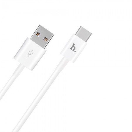 Кабель USB Type-C Hoco UPT02, 1.2 м, 2.1A, білий