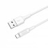 Кабель USB Type-C Hoco X25, 1 м, 2A, чорний, для швидкої зарядки та передачі даних