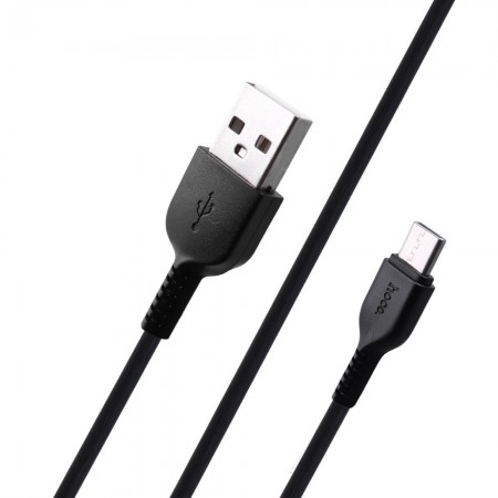 Кабель USB-C HOCO X13, 2.4A, 1м, чорний