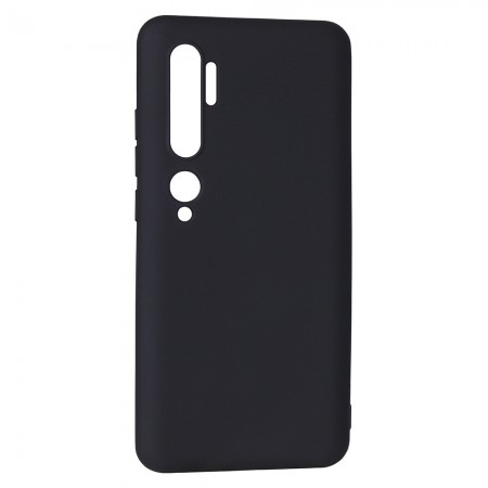 Захисний чохол для Xiaomi Mi Note 10 Pro Soft Touch TPU Case, чорний