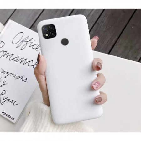 Захисний чохол для Xiaomi Redmi 9A Soft Touch TPU Case, білий