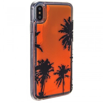 Захисний чохол для Xiaomi Redmi 7 Liquid Glow Night With Print TPU, Palm